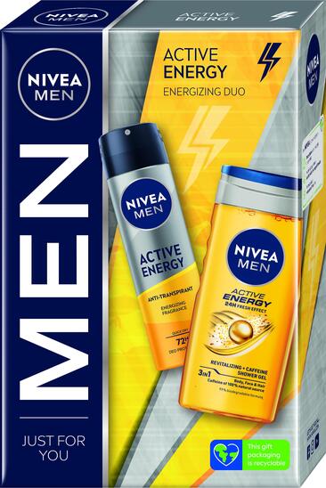 Darilna garnitura, Active Energy, Nivea Men