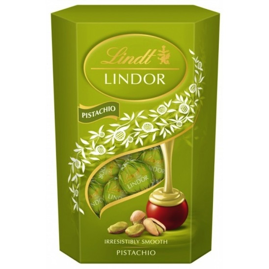 Bonboniera Lindor, pistacija, Lindt, 200 g