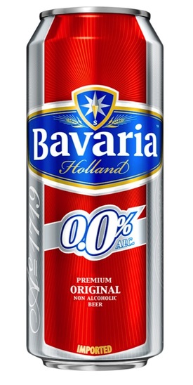 Brezalkoholno pivo Bavaria, 0,5 l
