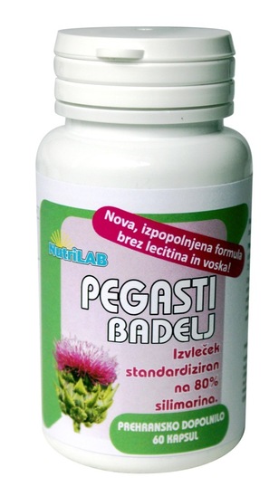 Kapsule pegasti badelj, Nutrilab, 60/1