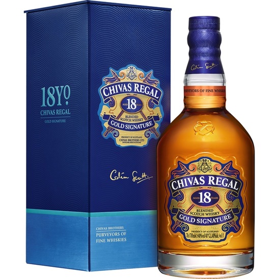 Škotski Whiskey, Chivas Regal 18 let, 40 % alkohola, 0,7 l