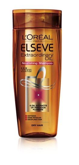Šampon za lase Elseve Extraordinary Oil, za suhe lase, Loreal, 250 ml
