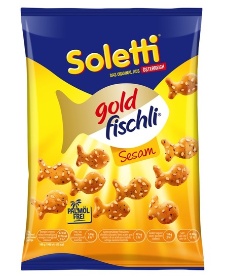 Ribice Goldfischi sezam, Soletti, 100 g