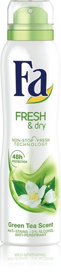 Deodorant Fresh&Dry Green Tea sprej, Fa, 150 ml