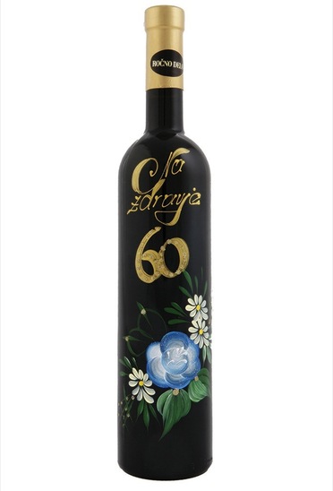 Jubilejno vino 60 let, belo vino, Amon, 0,75 l v darilnem kartonu