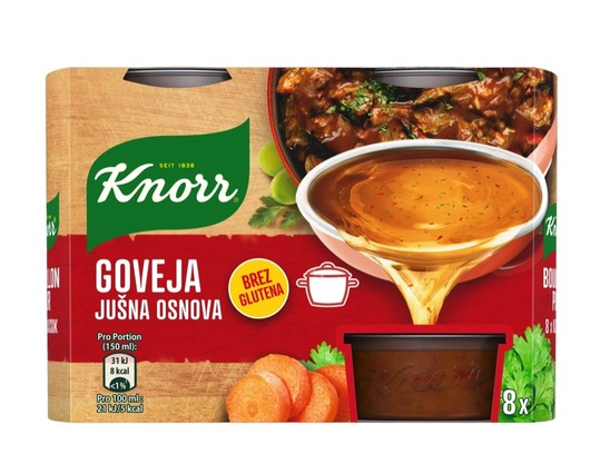 Goveja jušna osnova, Knorr, 224 g