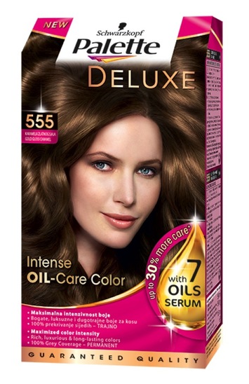Barva za lase Deluxe 555, Palette