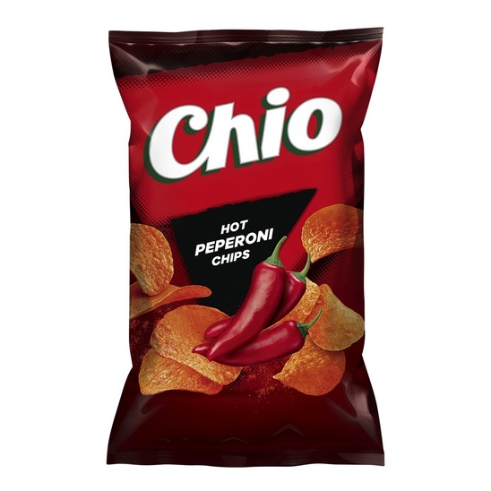 Čips s pekočimi feferoni, Chio, 150 g