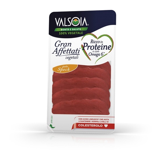 Veganski narezek, okus slanine, Valsoia, 90 g