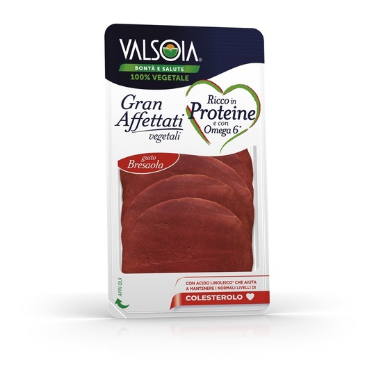 Veganski narezek, okus govedine, Valsoia, 90 g