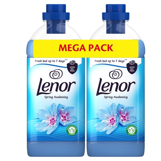 Mehčalec, Spring, Lenor, 2 x 1,23 l