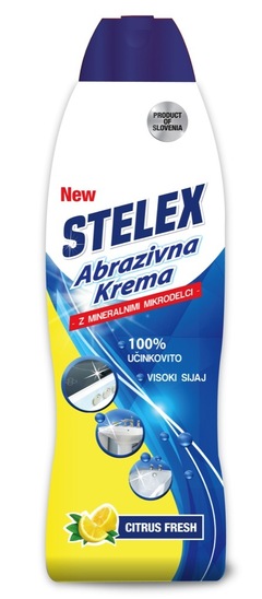 Abrazivno čistilo Stelex limona, 500 ml