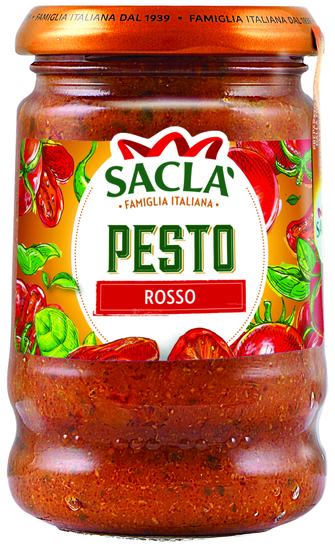 Omaka pesto s sušenimi paradižniki Sacla, 190g