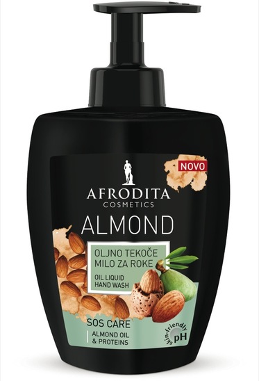 Tekoče milo Almond, Afrodita, 300 ml