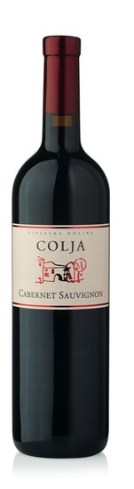 Cabernet sauvignon, vrhunsko rdeče vino, Colja, 0,75 l