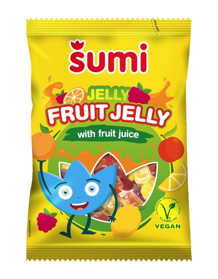 Bonboni Fruit Jelly, Šumi, 400 g