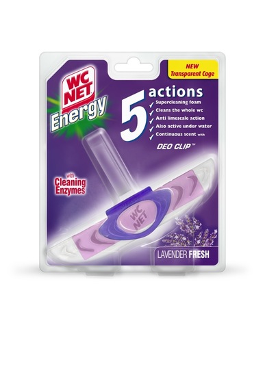 Wc obešanka Net Energy Lavender Fresh, 1 kos