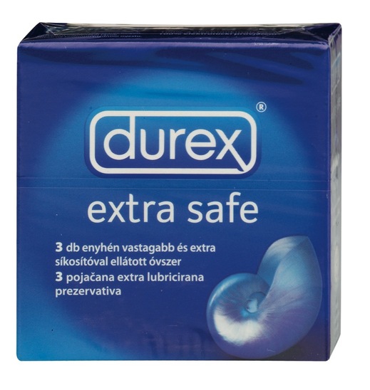 Kondomi Durex extra safe 3/1