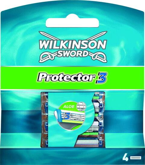 Brivski vložki, Protector3, Wilkinson, 4/1