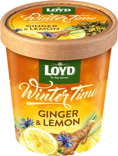 Čaj Winter time, ingver in limona, Loyd, 50 g