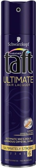 Lak za lase, Ultimate, Taft, 250 ml