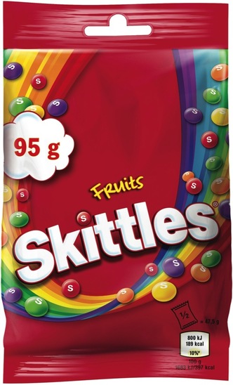 Sadni bonboni, Skittles, 95 g