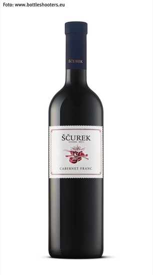 Cabernet, vrhunsko rdeče vino, Ščurek, 0,75 l