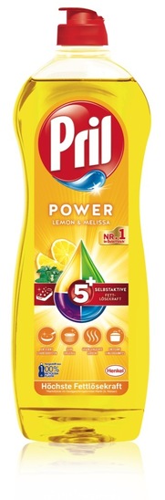 Detergent za pomivanje posode Limona-Melisa, Pril, 750 ml