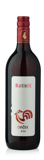 Cviček, kakovostno rdeče vino, 8, Martinčič, 0,75 l