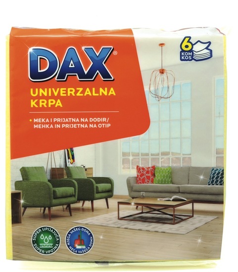 Univerzalna krpa, Dax, 6/1