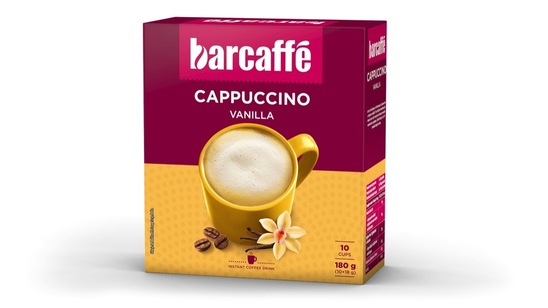 Kava Cappuccino, vanilija, Barcaffe, 180 g