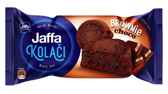 Biskvit, brownie čokolada, Jaffa, 75 g