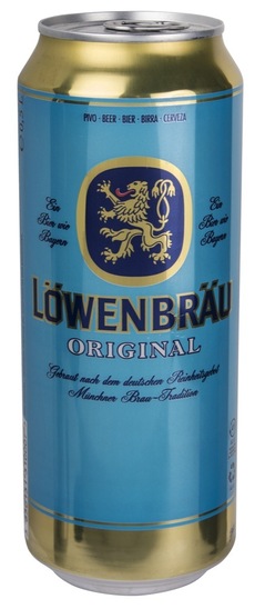 Pivo Löwenbräu, 4,0 % alkohola, 0,5 l