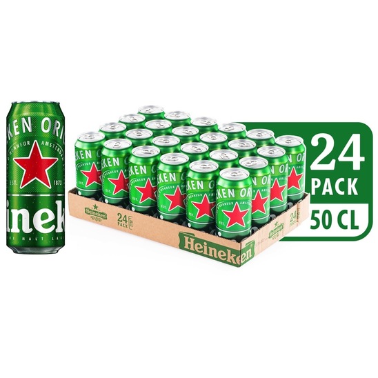 Pivo Heineken, 5,0 % alkohola, 0,5 l