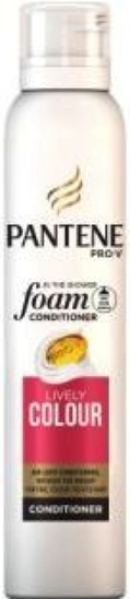 Balzam za lase v peni Pantene Lively Color, 180 ml