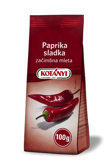 Sladka rdeča paprika, Kotanyi, 100 g