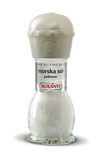 Fino mleta morska sol v mlinčku, Kotanyi, 92 g