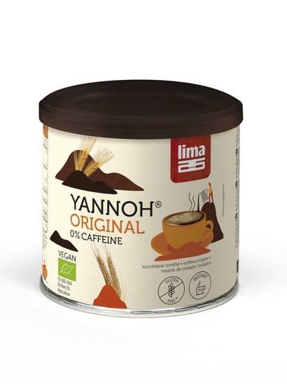 Bio instant žitna kava Yannoh, Lima, 125 g