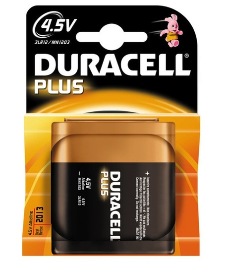Baterijski vložek Duracell, Plus 4,5V