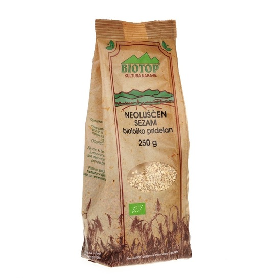 Bio sezamova semena, Biotop, 250 g