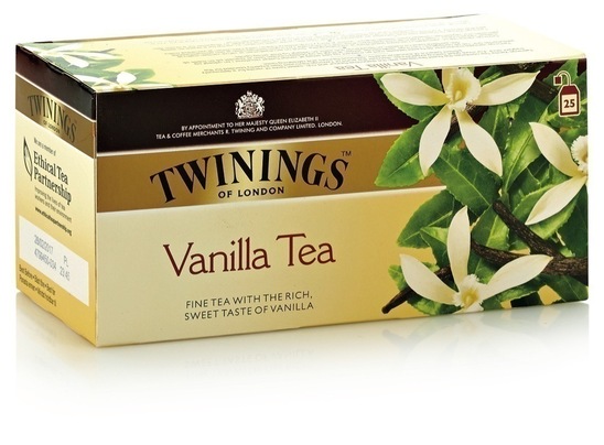 Čaj vanilija, Twinings, 25 vrečk, 50 g