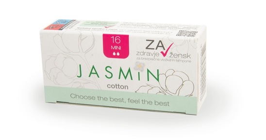 Tamponi Jasmin Mini Girl Nature, 16/1