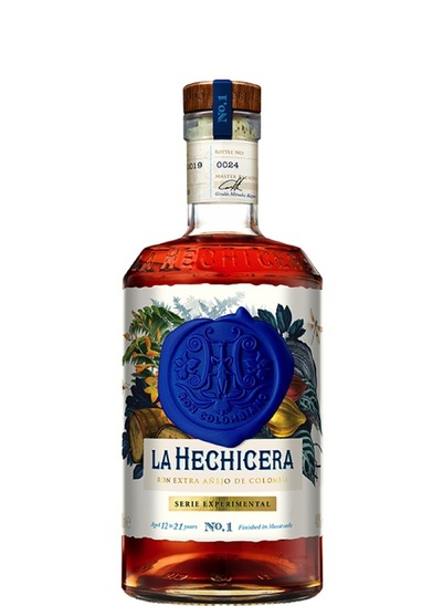 Rum no. 1 , La Hechicera, 43 % alkohola, 0,7 l