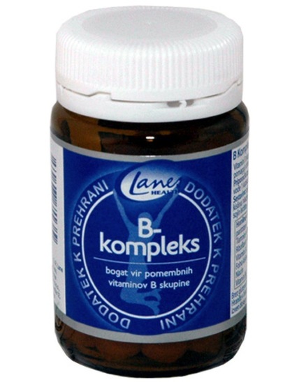 B - kompleks kapsule, Lanes Health, 100/1