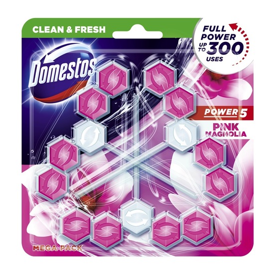 Osvežilec Power 5 Magnolia Triopack, Domestos