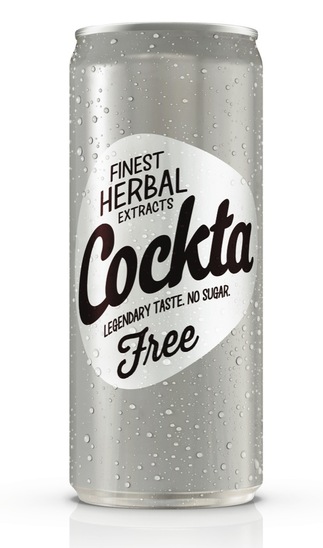 Gazirana pijača, Cockta Free, 0,33 l