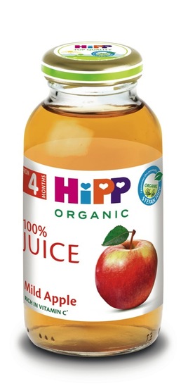 Bio otroški blagi sok z jabolki, od 4. meseca starosti, Hipp, 200 ml