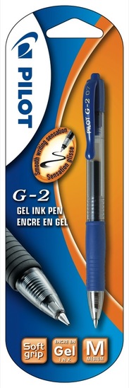 Kemični svinčnik Pilot Roler Gel Ind Medium, modre barve