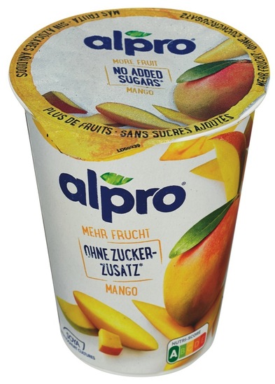 Rastlinski sojin jogurt, mango, Alpro, 400 g
