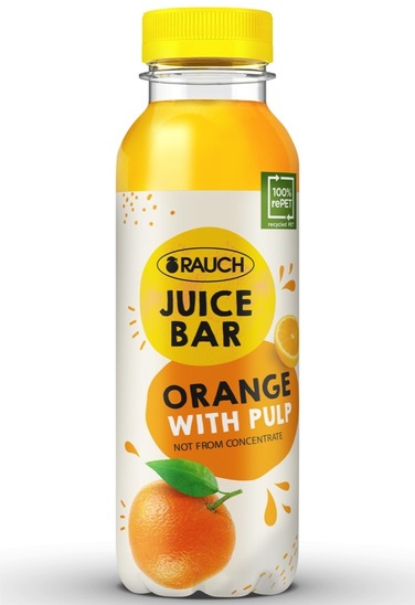 Sok, pomaranča, Rauch Juice Bar, 0,33 l